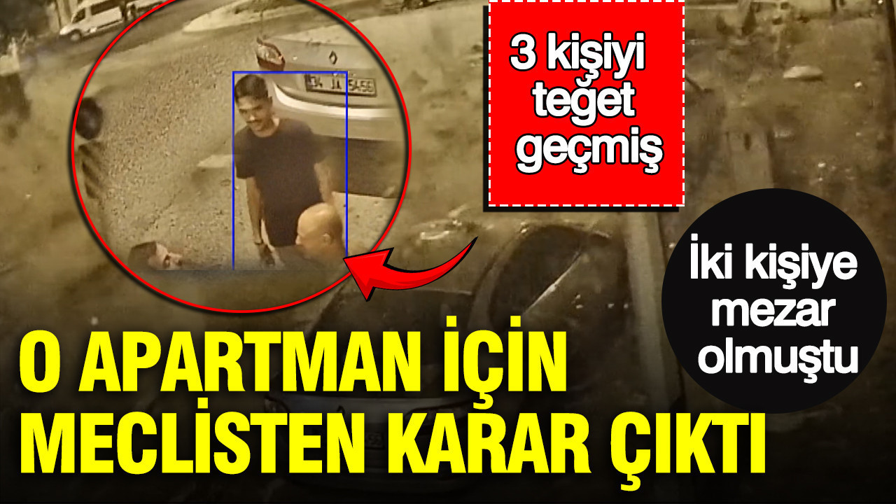 3 kisiyi teget gecmis iki kisiye mezar olmustu o apartman icin meclisten karar cikti WeCdCFGT